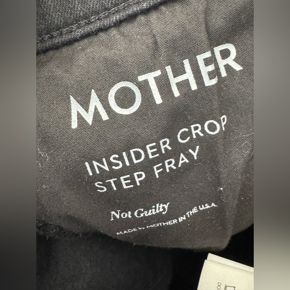MOTHER The Insider Crop Step Fray Jeans - Picture 14 of 16